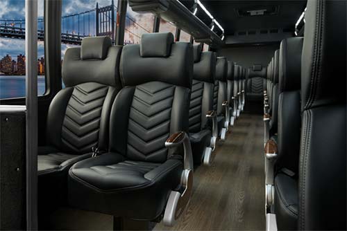 New York Shuttle Rental Bus